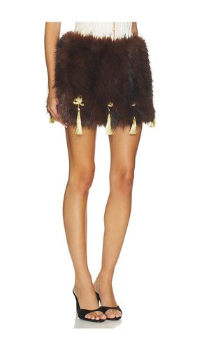 JUPE ELLE FAUX FUR MICRO MINI en . Taille XS. Also en S, M, L - Kim Shui - Modalova