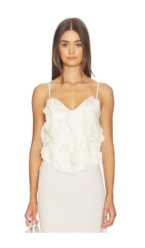 Emma Lace Up Bustier Top en . Taille M. Also en S, XS - Kim Shui - Modalova