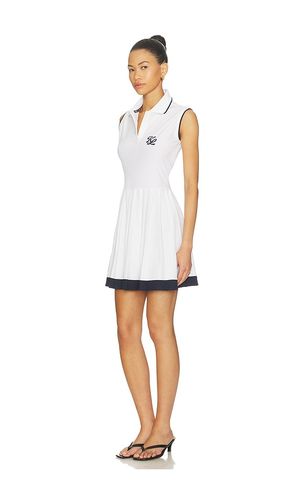 ROBE PLISSÉE À GALON CLUB CLUB TRIM PLEATED DRESS en . Taille M. Also en S, XS - Khalhon - Modalova