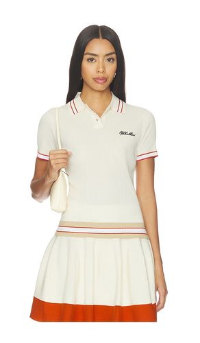 POLO EN MAILLE CÔTELÉE VARSITY en . Taille M. Also en XS - Khalhon - Modalova