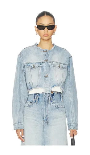 BLOUSON TORN OFF CROP TRUCKER en . Taille L. Also en M, S - Ksubi - Modalova