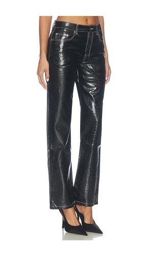 PANTALON EN CUIR PINUP CROC PATENT en . Taille 24. Also en 25, 27, 28, 29 - Ksubi - Modalova