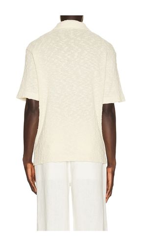 Textured Cotton Knit Polo en . Taille M. Also en S - KROST - Modalova
