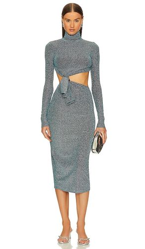 ROBE METALLIC KNIT KNOTTED in . Size S - L'Academie - Modalova