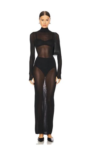 ROBE MAXI EN MAILLE REYES en . Taille M. Also en XS, XXS, S, L, XL - L'Academie - Modalova