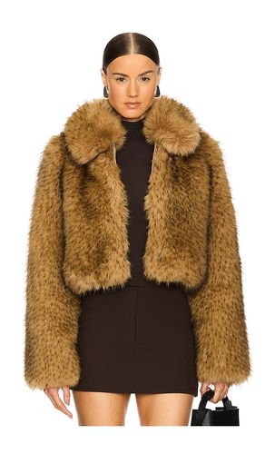 BLOUSON IMITATION FOURRURE SAVOIE en . Taille S. Also en XS - L'Academie - Modalova