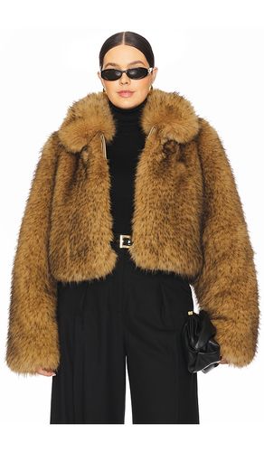 BLOUSON IMITATION FOURRURE SAVOIE en . Taille S. Also en XS - L'Academie - Modalova