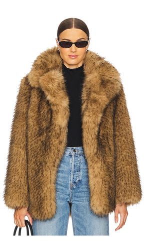 BLOUSON IMITATION FOURRURE GAMINE en . Taille L. Also en S - L'Academie - Modalova