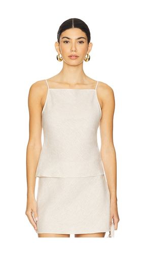 Eula Linen Top en . Taille L. Also en M, S, XL - L'Academie - Modalova