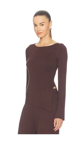 Sibylla Rib Knit Top en . Taille L. Also en M, S, XL, XS - L'Academie - Modalova