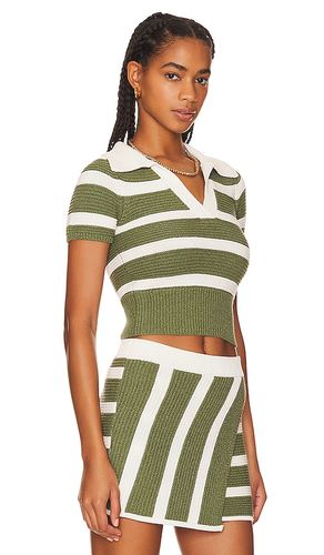 Drea Striped Knit Top en . Taille L. Also en M, S, XL - L'Academie - Modalova