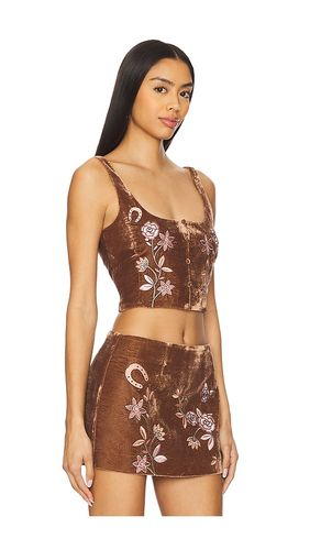 TOP CROPPED DESERT en . Taille S. Also en XS, M - Leslie Amon - Modalova
