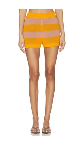SHORT EN RÉSILLE RAYÉE en . Taille 32. Also en 34, 36, 38 - Lacoste - Modalova