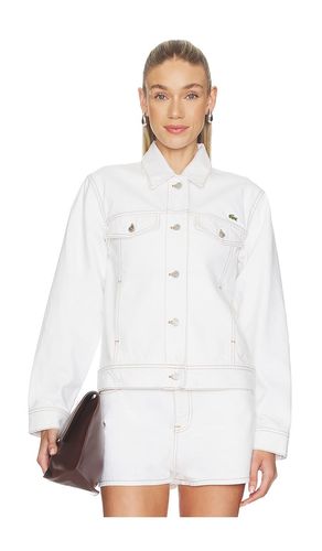 Slim Fit Denim Jacket en . Taille 32. Also en 34, 36, 38, 40 - Lacoste - Modalova