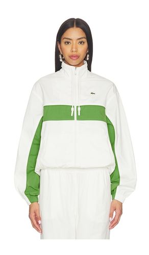 BLOUSON EN TWILL COUPE DÉCONTRACTÉE en ,. Taille 34. Also en 40 - Lacoste - Modalova