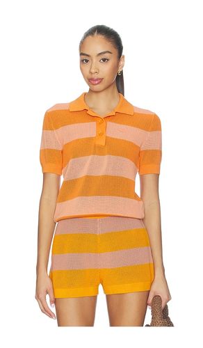 TOP EN RÉSILLE RAYÉE en . Taille 34. Also en 36, 42, 44 - Lacoste - Modalova