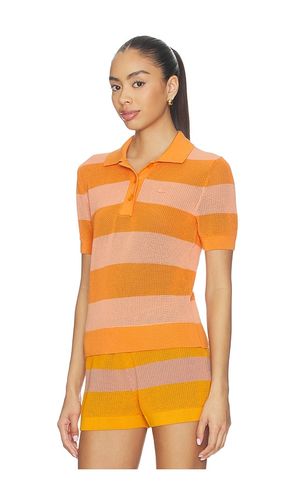 TOP EN RÉSILLE RAYÉE en . Taille 34. Also en 42, 44 - Lacoste - Modalova