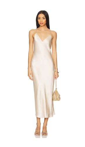 ROBE MI-LONGUE SERIDIE en . Taille 0. Also en - L'AGENCE - Modalova