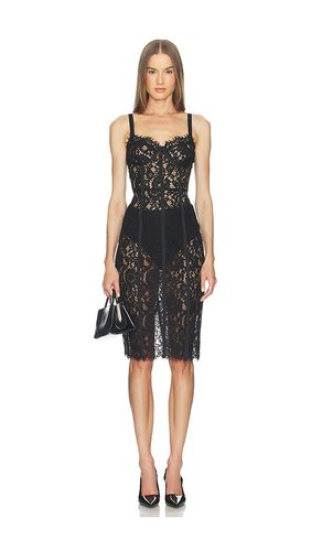 ROBE BUSTIER MIDI EN DENTELLE JENNIFER en . Taille 6. Also en 8 - L'AGENCE - Modalova