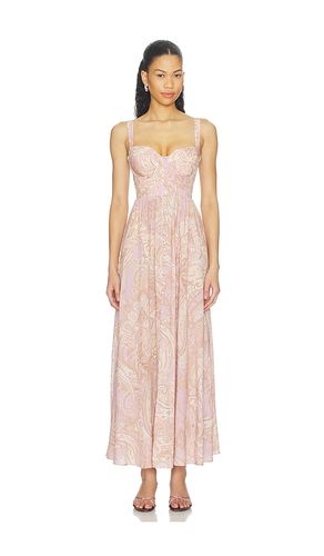 ROBE ROSETTE MAXI en . Taille L. Also en M, S, XL, XS, XXL - L'AGENCE - Modalova