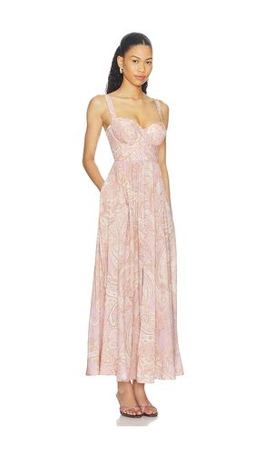 ROBE ROSETTE MAXI en . Taille L. Also en M, S, XL, XS, XXL - L'AGENCE - Modalova
