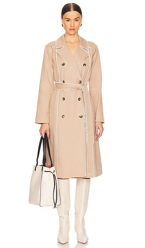 TRENCH AVEC GALON LOVE in . Size 12, 4, 8 - L'AGENCE - Modalova