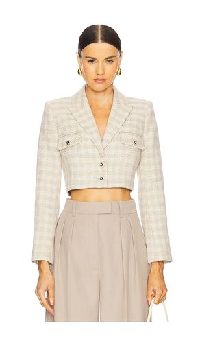 BLOUSON CROPPED MAURA in . Size 12, 4, 6 - L'AGENCE - Modalova