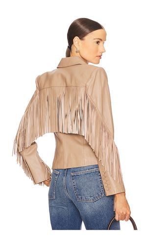 BLAZER À FRANGES VASHTI in . Size 8 - L'AGENCE - Modalova