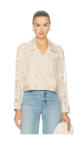 Novelle Lace Sleeve Trench en . Taille S. Also en M, L - L'AGENCE - Modalova
