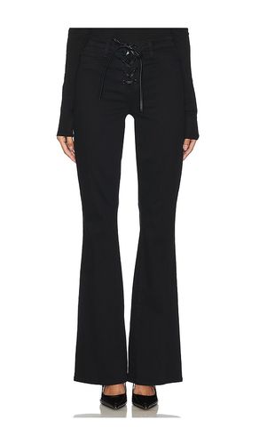 PANTALON FLARE AVEC LAÇAGE CHARIS in . Size 24, 25, 27, 28, 29, 30, 31, 32 - L'AGENCE - Modalova