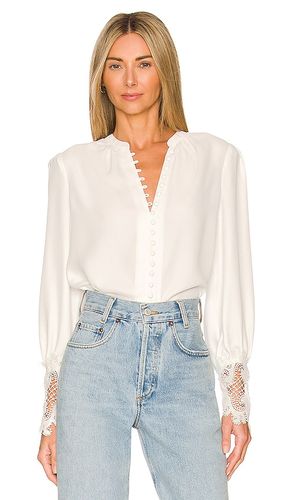 Ava Lace Cuff Blouse en . Taille L. Also en M, XL, XS - L'AGENCE - Modalova