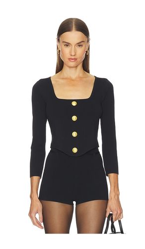 TOP CORSET MANCHES LONGUES SASHA en . Taille L. Also en - L'AGENCE - Modalova