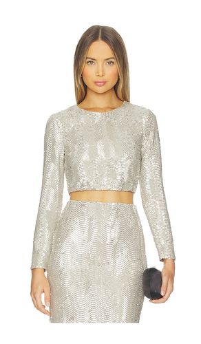 TOP MANCHES LONGUES À SEQUINS ROGAN en . Taille XS. Also en XXS - L'AGENCE - Modalova