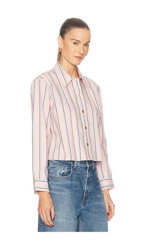 CHEMISE CROPPED ASYMÉTRIQUE COSETTE en . Taille L. Also en M, XS - L'AGENCE - Modalova
