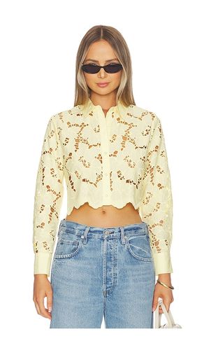 Seychelle Cropped Button Down Top en . Taille XS. Also en S, M, L - L'AGENCE - Modalova