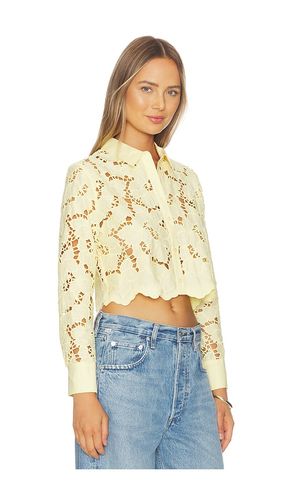 Seychelle Cropped Button Down Top en . Taille XS. Also en S, M, L - L'AGENCE - Modalova