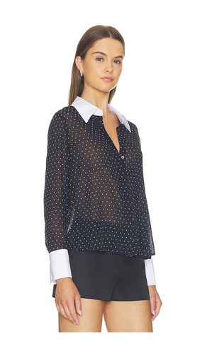 Sona Polplin Collar Blouse en & . Taille M. Also en S - L'AGENCE - Modalova