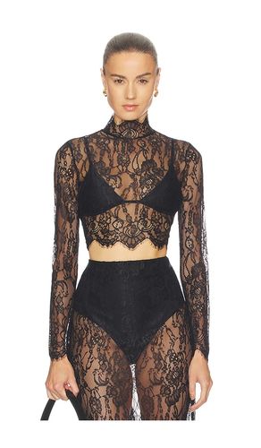 Henriette Lace Long Sleeve Top en . Taille L. Also en M, S, XS - L'AGENCE - Modalova