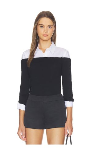 Mathilde Pupplin Cuff Collared Polo en & . Taille XS. Also en S, M - L'AGENCE - Modalova