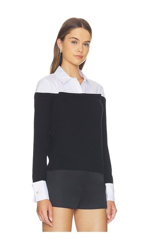 Mathilde Pupplin Cuff Collared Polo en & . Taille M. Also en S, XS - L'AGENCE - Modalova