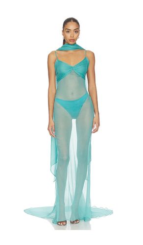 ROBE DE SOIRÉE WITH NECK TIE DETAIL en . Taille L. Also en S, XS - LaQuan Smith - Modalova
