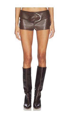 X REVOLVE Halima Faux Leather Belted Hot Short en . Taille S. Also en L - LAMARQUE - Modalova
