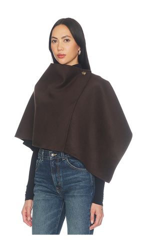 LAMARQUE Nezra Poncho en Chocolate - LAMARQUE - Modalova