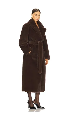 MANTEAU MAXI IMITATION FOURRURE DARELLE en . Taille M. Also en XL, XS - LAMARQUE - Modalova