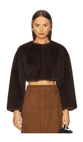 BLOUSON IMITATION FOURRURE ROWDIE en . Taille L. Also en M, XL - LAMARQUE - Modalova