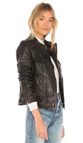BLOUSON EN CUIR CHELSEA en . Taille L. Also en M, XL - LAMARQUE - Modalova