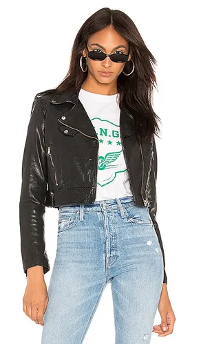 BLOUSON EN CUIR CIARA en . Taille L. Also en S, XS - LAMARQUE - Modalova