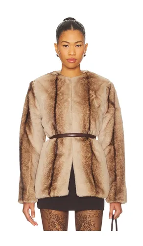 BLOUSON IMITATION FOURRURE CITY en . Taille XS. Also en S - Line & Dot - Modalova