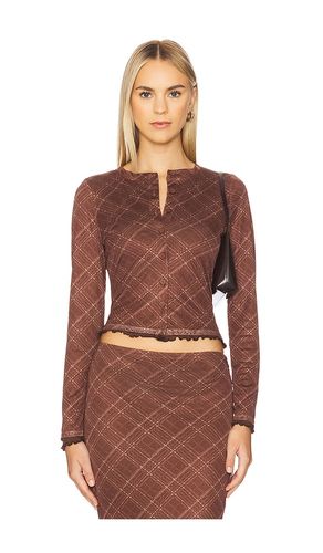 TOP BOUTONNÉ À CARREAUX RICHARD en . Taille M. Also en - Line & Dot - Modalova