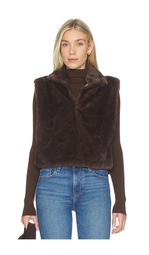 Dane Faux Fur Top en . Taille M/L. Also en - Line & Dot - Modalova